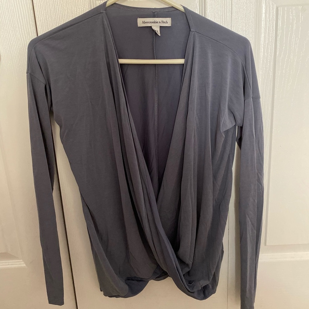 Abercrombie & Fitch Wrap Top